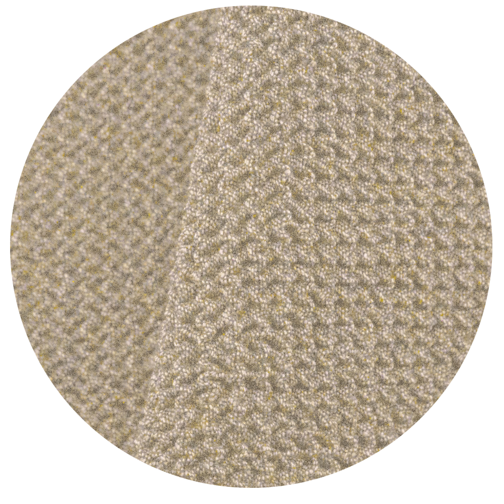 Detalle del tejido superelástico de la funda de sofá Willy Beige