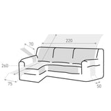 Cubre Chaise Longue Antideslizante Coral