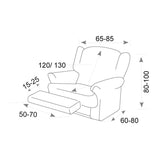 Funda Elástica Sillón Relax Atenas