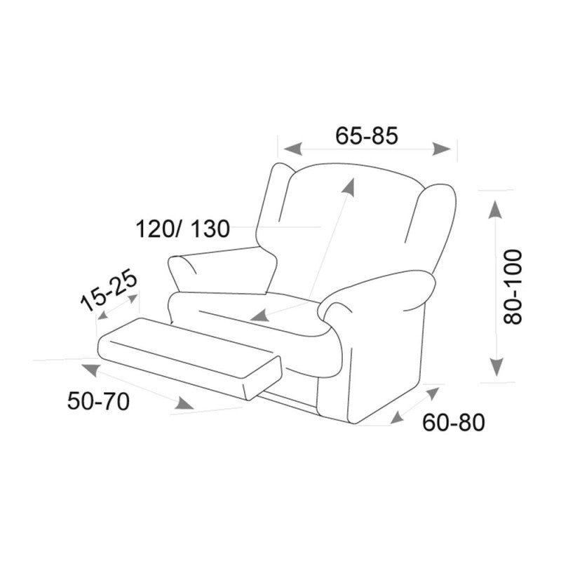 Funda Elástica Sillón Relax Atenas