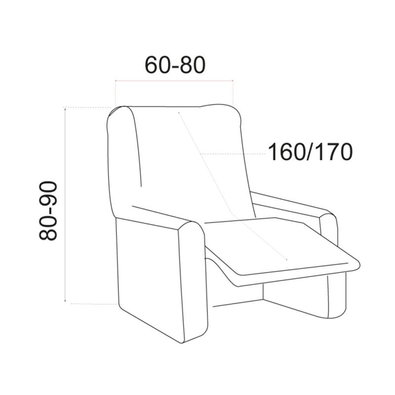 Funda Elástica Sillón Relax Orinoco