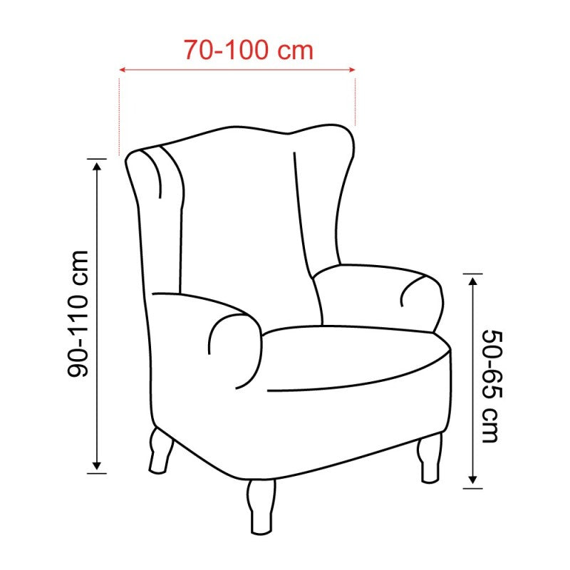 Funda Multielástica Sillón Orejero Belice