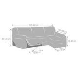 Funda Superelástica Chaise Longue Relax Jersey
