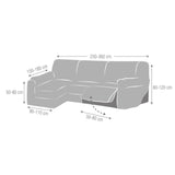 Funda Superelástica Chaise Longue Relax Jersey